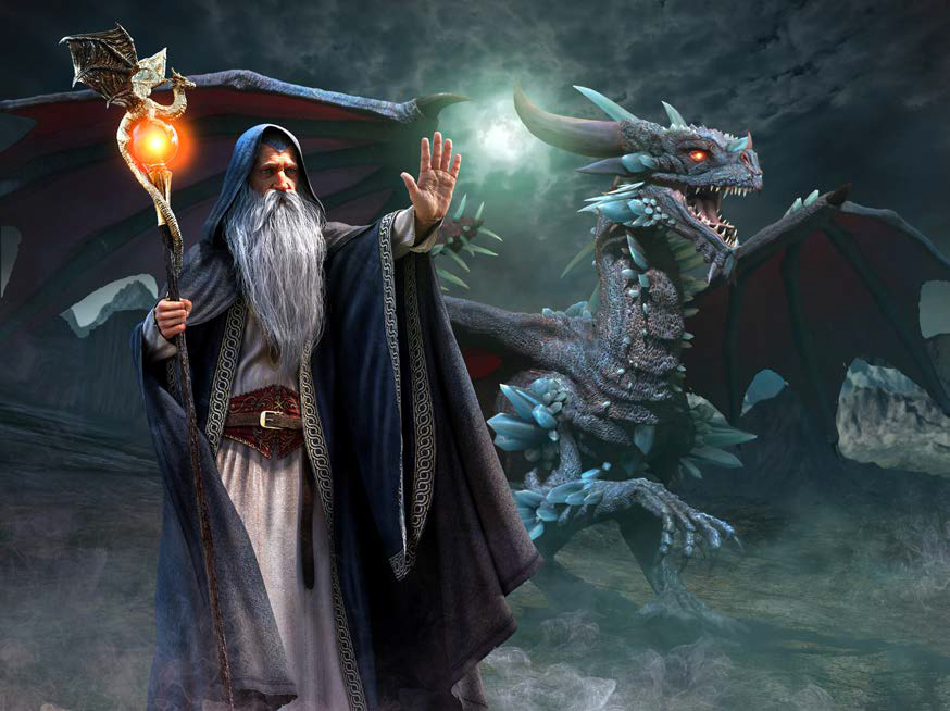 Merlin et le Dragon