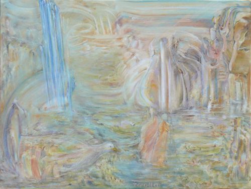 Continuum - Pastel sur toile - 60x80 cm