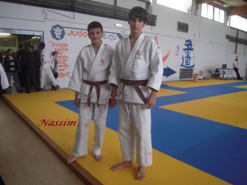 Nassim est un de mes partenaires d'entrainement favoris. D'humeur toujours égale , cet excellent judoka a terminé 5eme de ce criterium