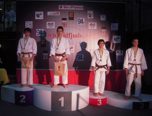 C'est sans doute mon plus beau podium depuis que j'ai commencé le judo.