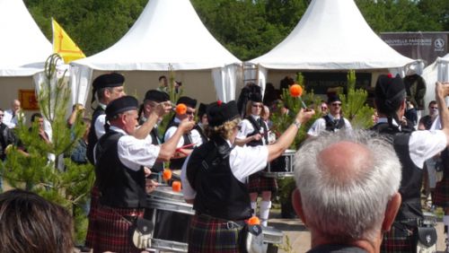 Askol Ha Brug Pipe Band aux GAME FAIR de Chambord