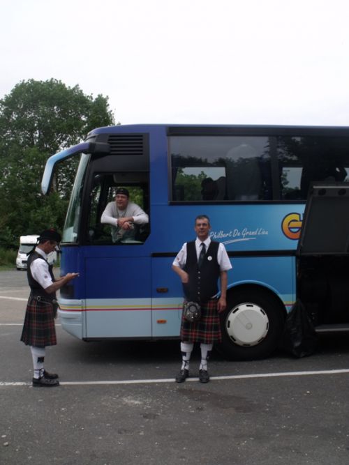 Reun JEZEGOU, le Breton en Kilt, et Didier BODIN le gars du Pays de Retz en Kilt