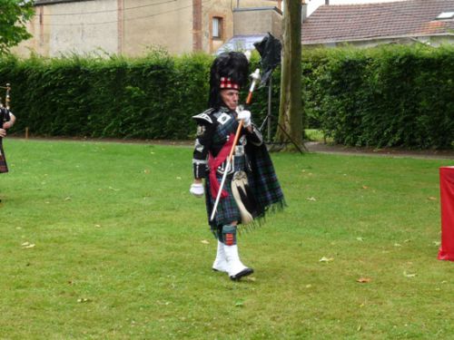 Massed Band with John Peter and Askol Ha Brug Pipe Band