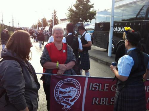 Isle Of Cumbrae Pipe Band au Festival Interceltique de Lorient