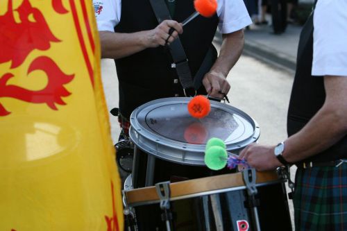 Isle Of Cumbrae Pipe Band au Festival Interceltique de Lorient