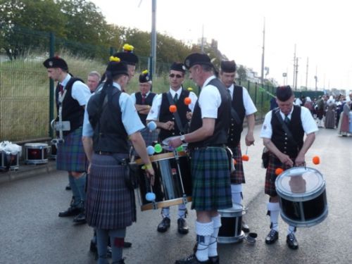 Isle Of Cumbrae Pipe Band au Festival Interceltique de Lorient