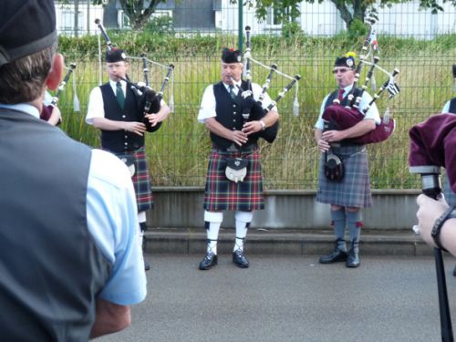 Isle Of Cumbrae Pipe Band au Festival Interceltique de Lorient