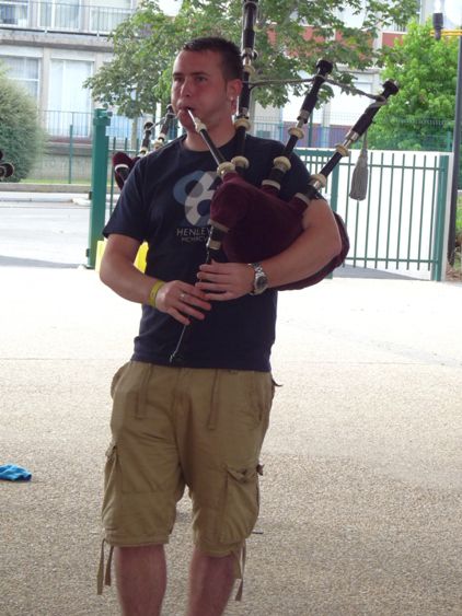 Isle Of Cumbrae Pipe Band au Festival Interceltique de Lorient