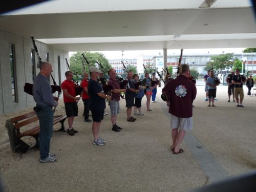 Isle Of Cumbrae Pipe Band au Festival Interceltique de Lorient