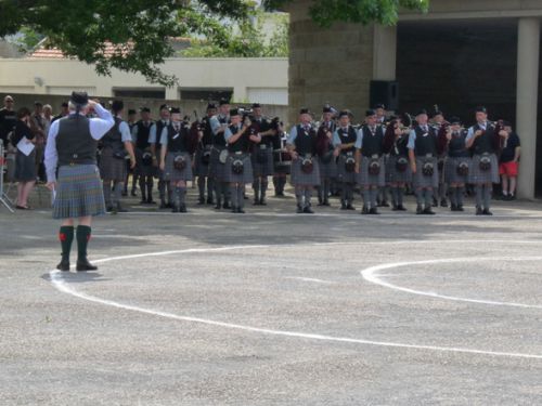 Pipe Band competition (Isle Of Cumbrae Pipe Band)