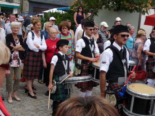 Liam with Askol Ha Brug Pipe Band