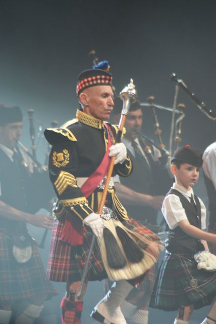 John-Peter DINE and Gabriel of Askol Ha Brug Pipe Band in the ZENITH at Nantes