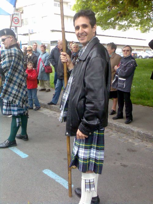 Reun JEZEGOU, le Breton en Kilt