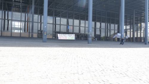 le palais de justice (ou injustice) lors de la Manifestation 44=Breizh