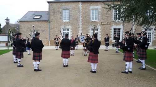 The Pipe band