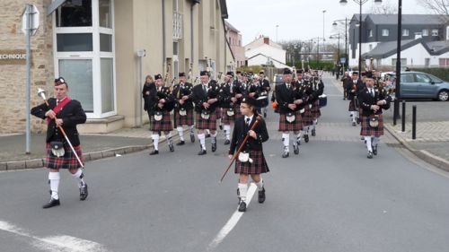 The Pipe band