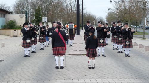 The Pipe band