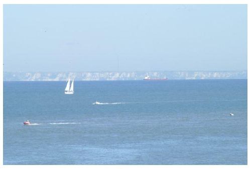 vue ves côtes anglaises (photo de gégé)