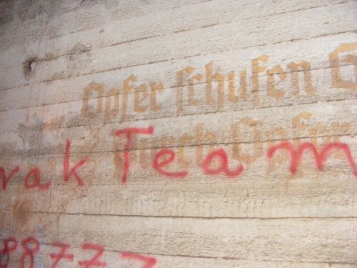 Inscription en allemand