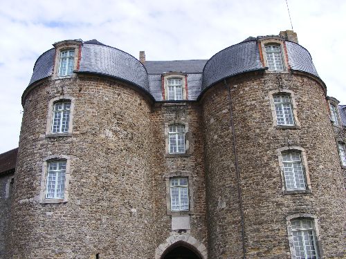 Entrée principale du chateau