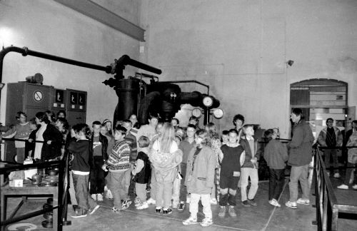 Jeunes au musée des mines