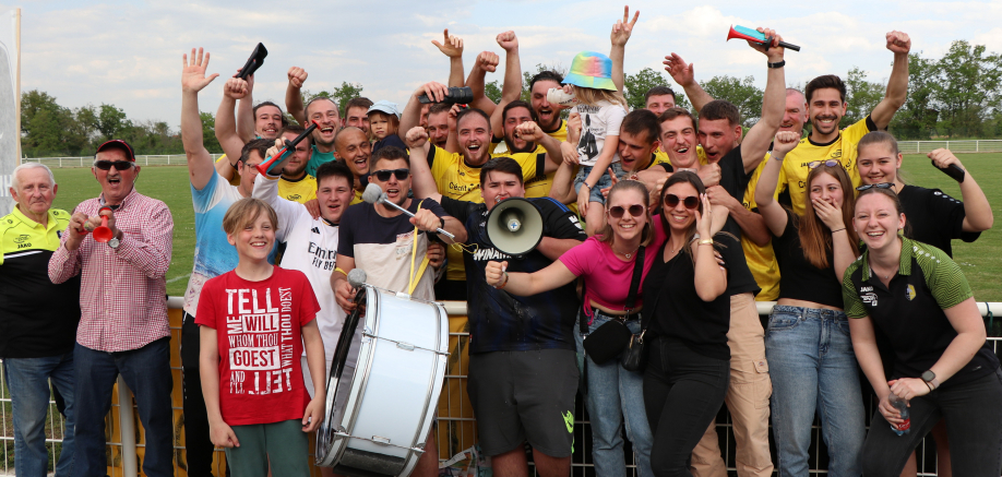 La joie à Hirtzfelden après la victoire face au Stade burnhauptois