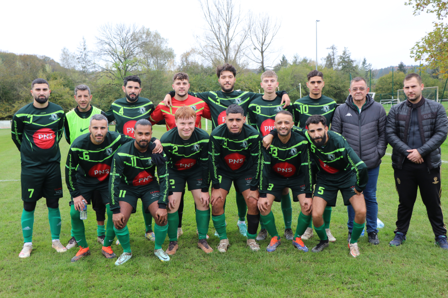 L'équipe du FC Aspach le Bas à Roderen