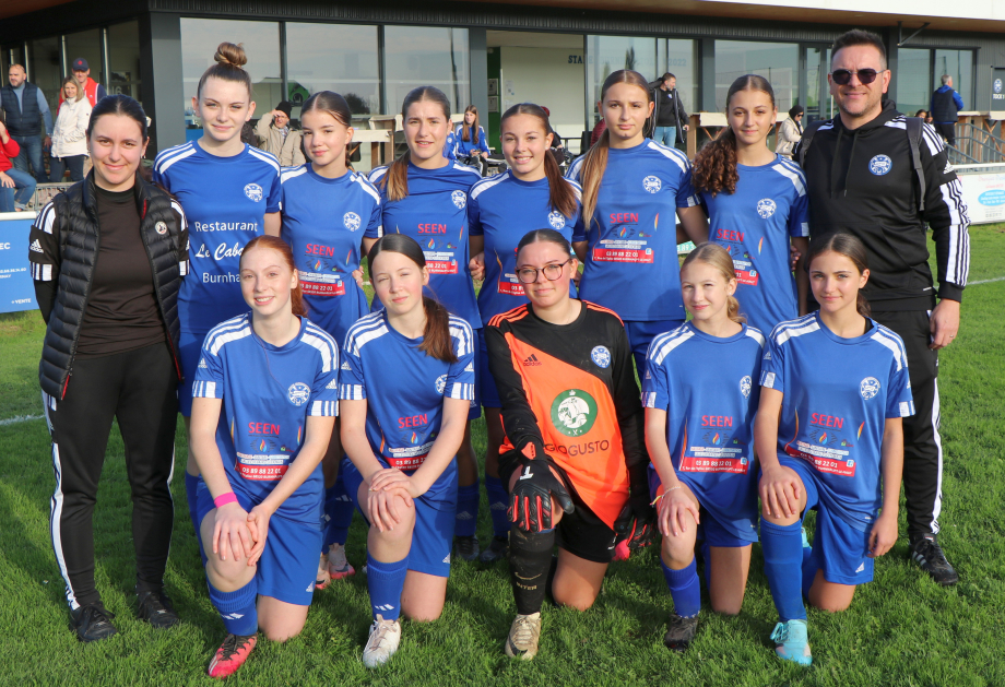 Stade burhauptois U15 féminines à 8