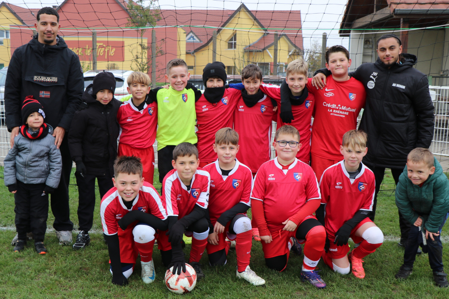 Les U13 du SC Ottmarsheim