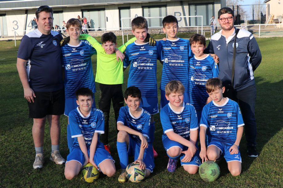 L'équipe U 13 d'Aspach-le-Haut