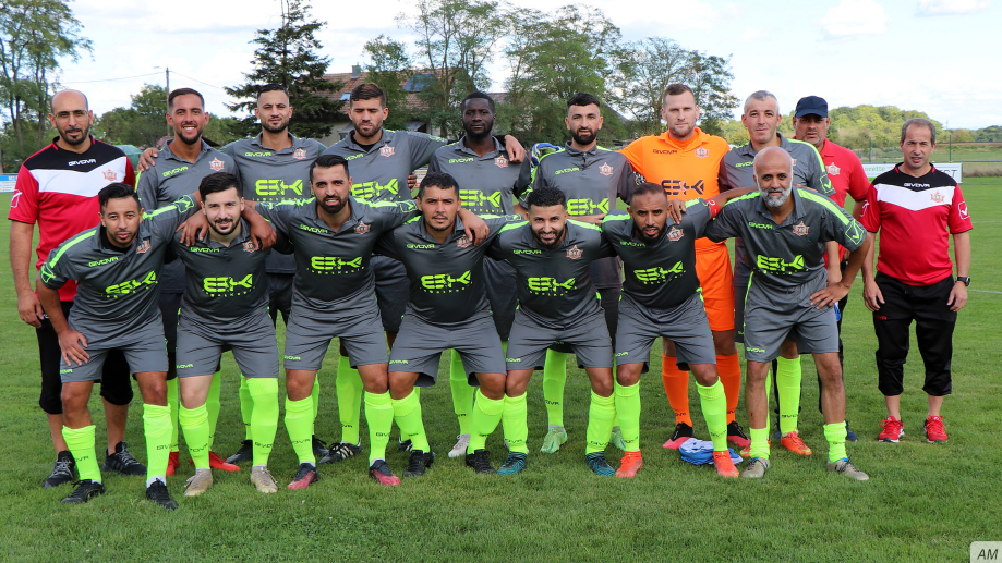 Le Cernay FC avant sa rencontre de coupe du Grand Est à Raedereheim