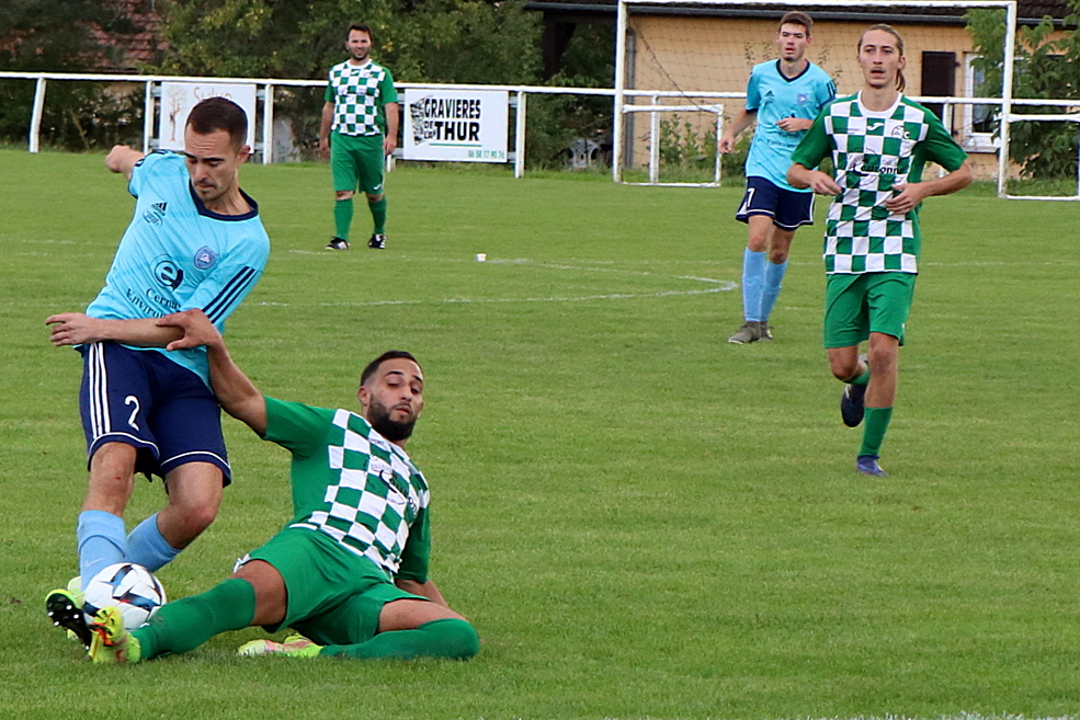 Dylan Ducatel et l'AS Aspach-le-Haut recevront le FC Masevaux. Revanche huit jours après la coupe d'Alsace.