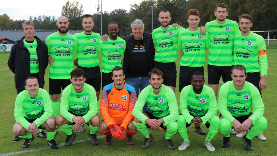 L'US Doller Sentheim avant son match à Aspach-le-Haut
