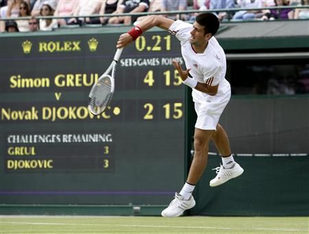 Djokovic prend ses marques à Wimbledon
