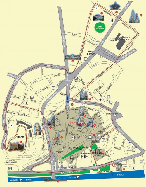 Plan de Bratislava