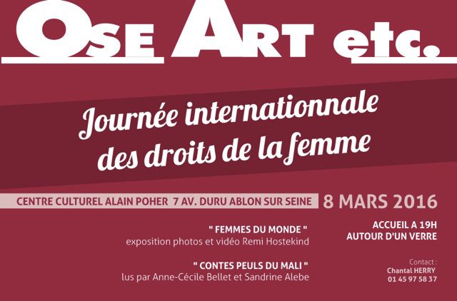 Journée internationale des droits des femmes 8 mars 2016