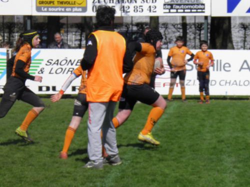 Les U12 à Chalon - Avril 2015