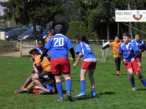 Les U12 à Chalon - Avril 2015