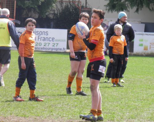 Les U12 à Chalon - Avril 2015