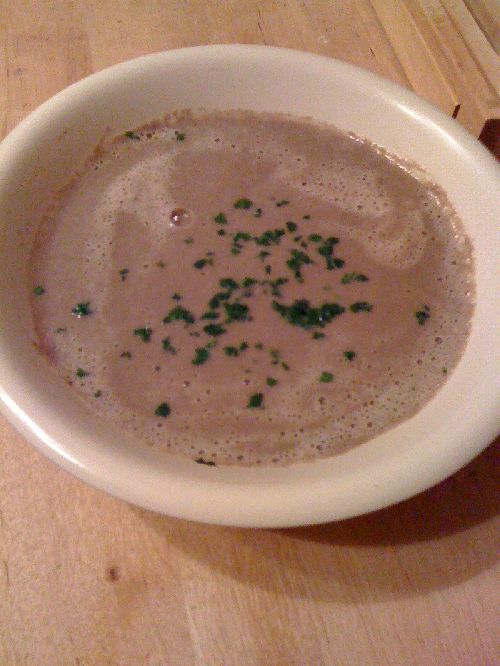 Velouté de champignons