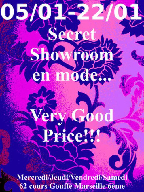 Very good price chez secret Showroom