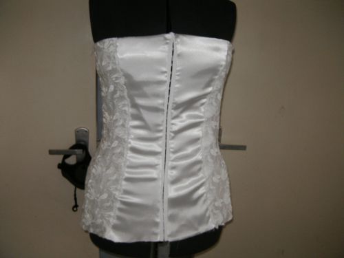 corset blanc reversible
