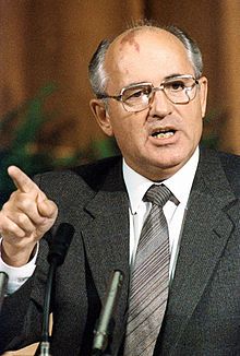 Mickaêl Gorbatchev  (Président russe 1985 - 1991)