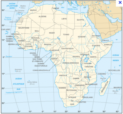 Continent afriquain