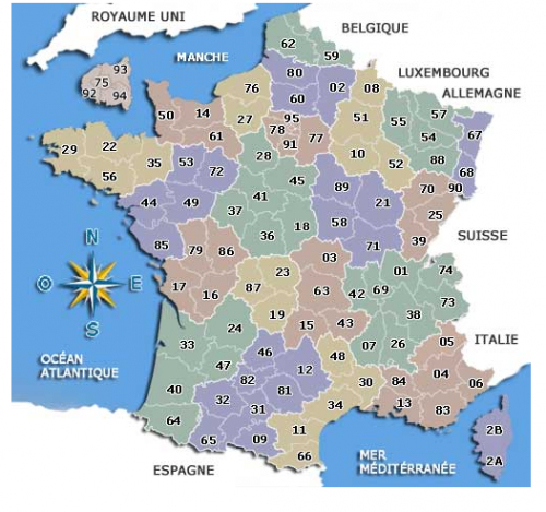 France départementale