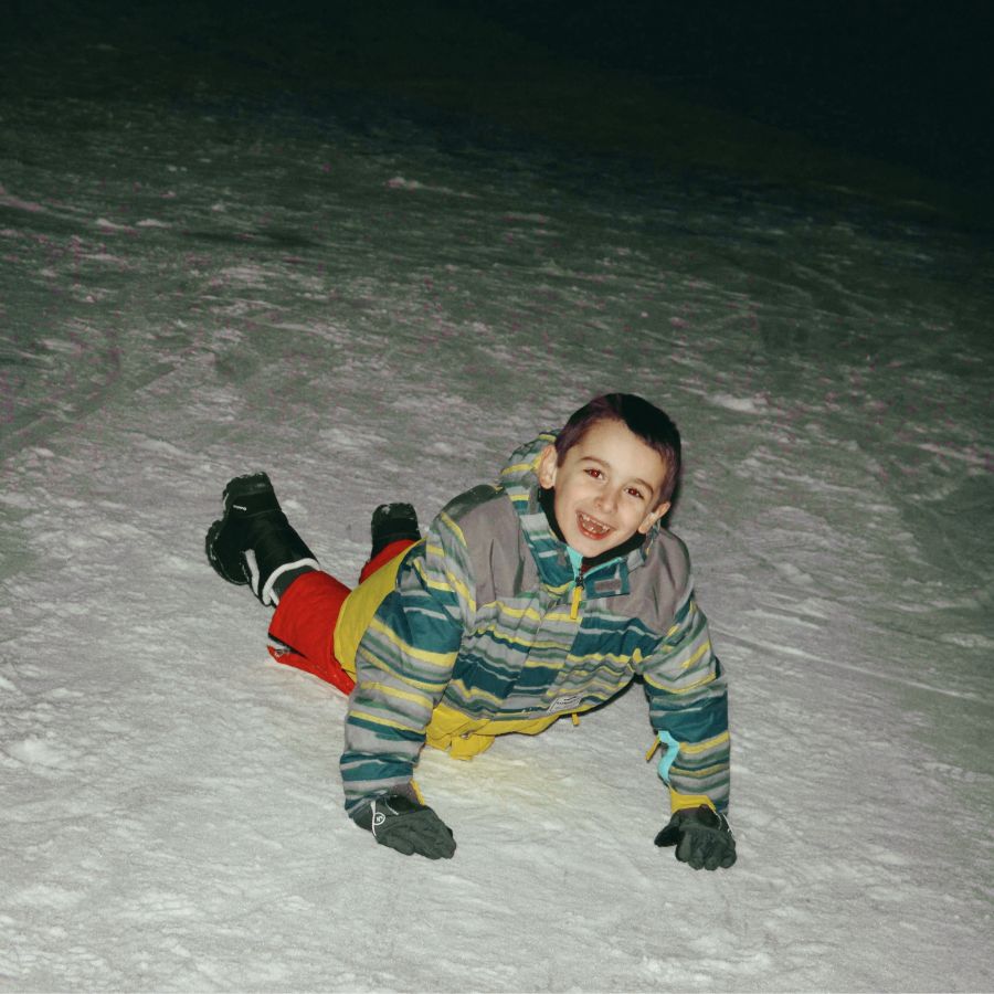 Vacances au ski...