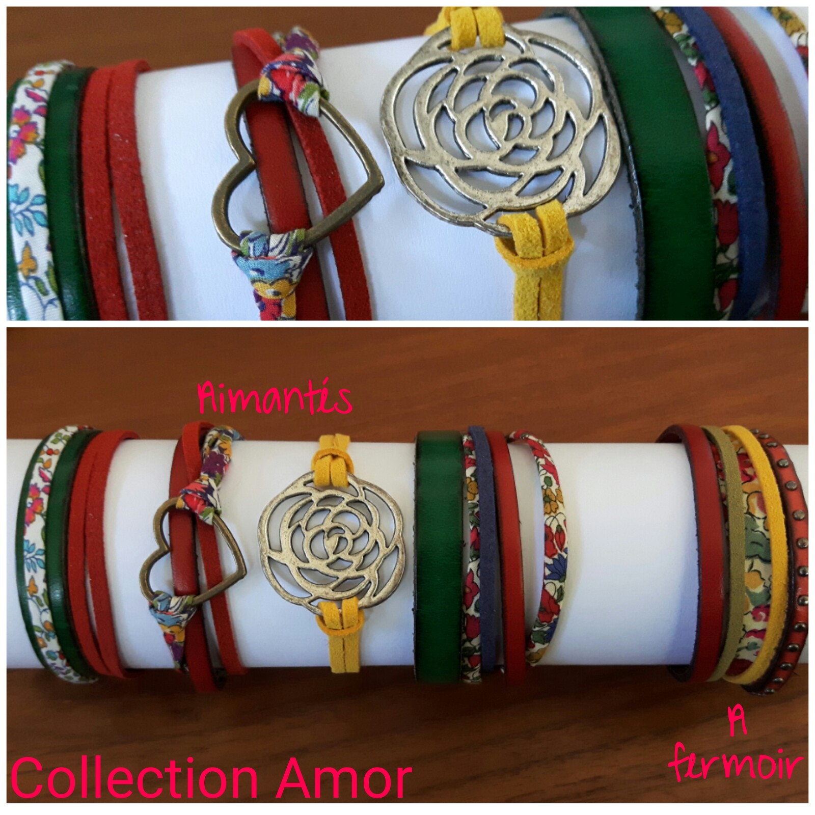 Bracelets collection Amor