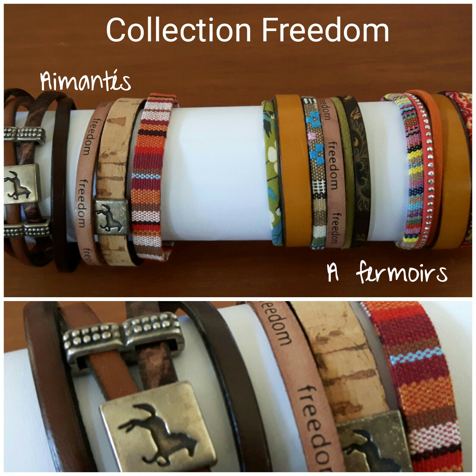 Bracelets collection Freedom