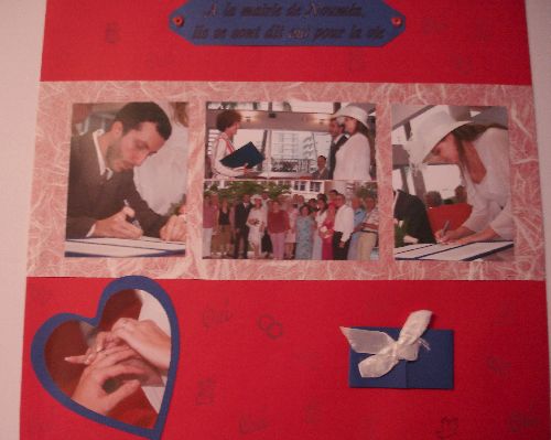 Page scrap Mariage Mairie 2