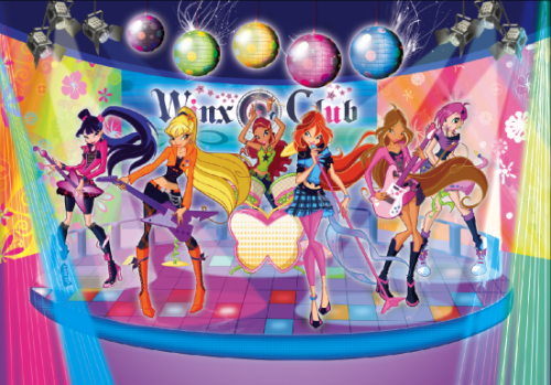 Winx Rock Band Poster